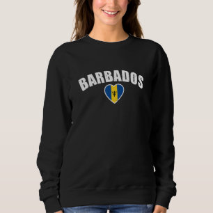 Barbados Proud Barbadian Flag Sweatshirt