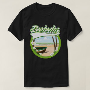 Barbados Travel logo T-Shirt