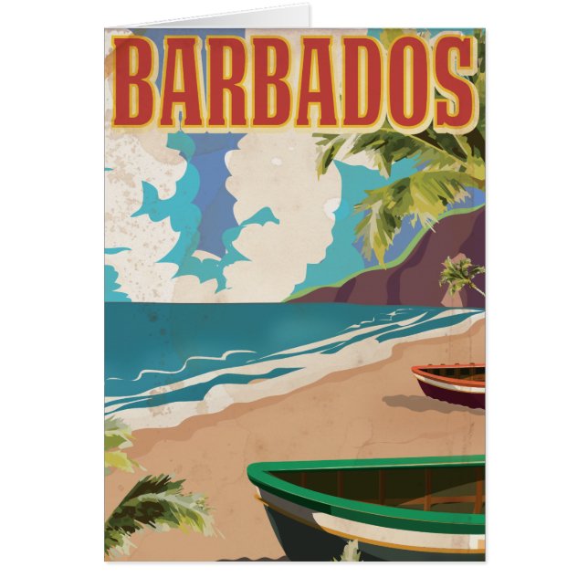 Barbados travel poster (Front)