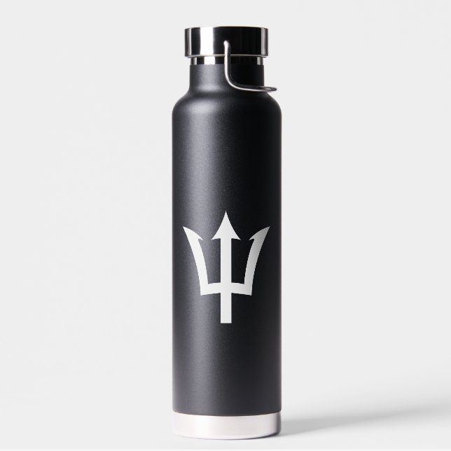 Barbados Trident Water Bottle (Left)