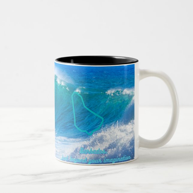 Barbados Two-Tone Coffee Mug (Right)