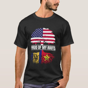 Barbados Vietnam Heritage Proud of my Roots Bajan  T-Shirt