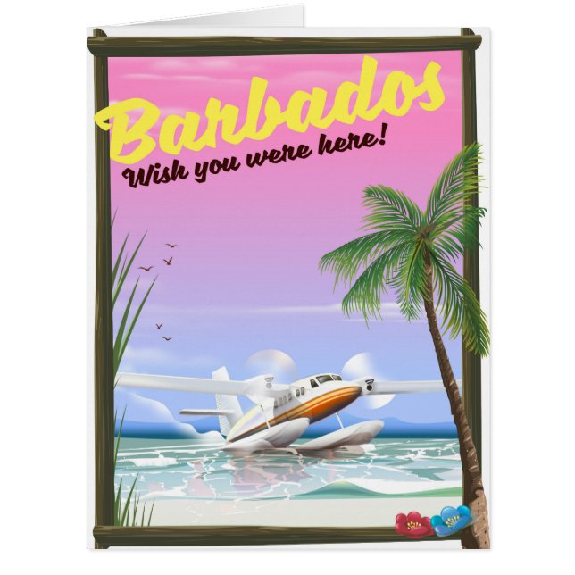 Barbados - wish you were here! (Front)