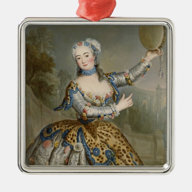 Barbara Campanini Metal Ornament (Front)