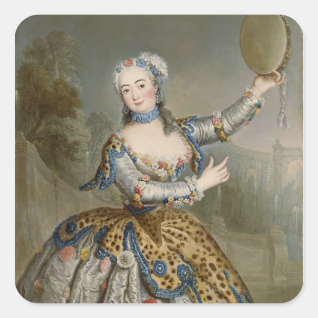 Barbara Campanini Square Sticker (Front)