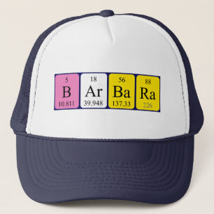 Barbara periodic table name hat