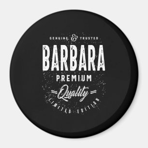 Barbara Personalised Name Birthday Gift Magnet