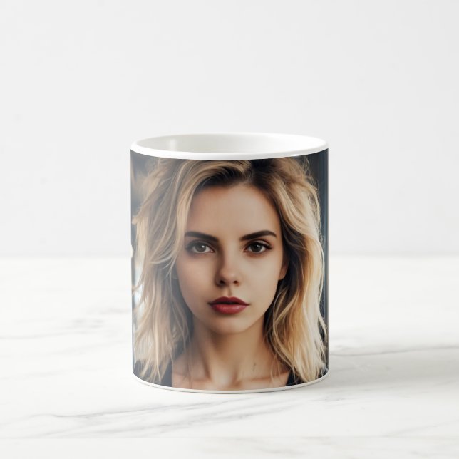  Barbarann DaVinci  Mug, 11 oz Coffee Mug (Center)