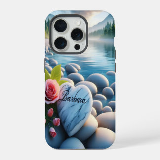 Barbara's Heart by the River iPhone 15 Pro Case