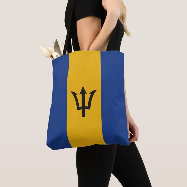Barbarian Bajan Flag Total Coverage  Tote Bag (Close Up)
