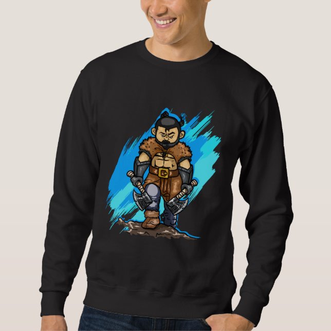 Barbarian Costume for Boys and Girls Sweatshirt (Front)