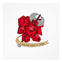 Barbarian Dice Design
