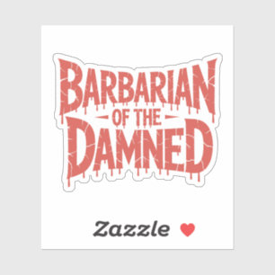 Barbarian of the Damned Gothic Horror