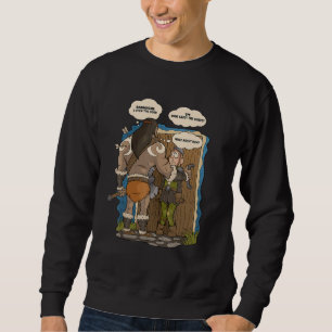 Barbarian Player Character Role Playing Game Funny Sweatshirt