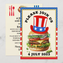 Barbecue / 4th of July / etc. Invitation