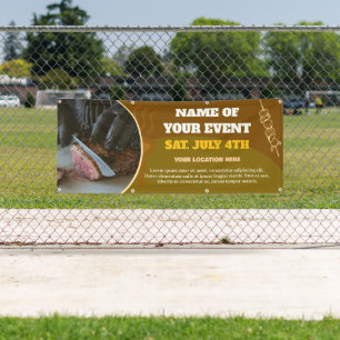 Barbecue Event Custom Banner
