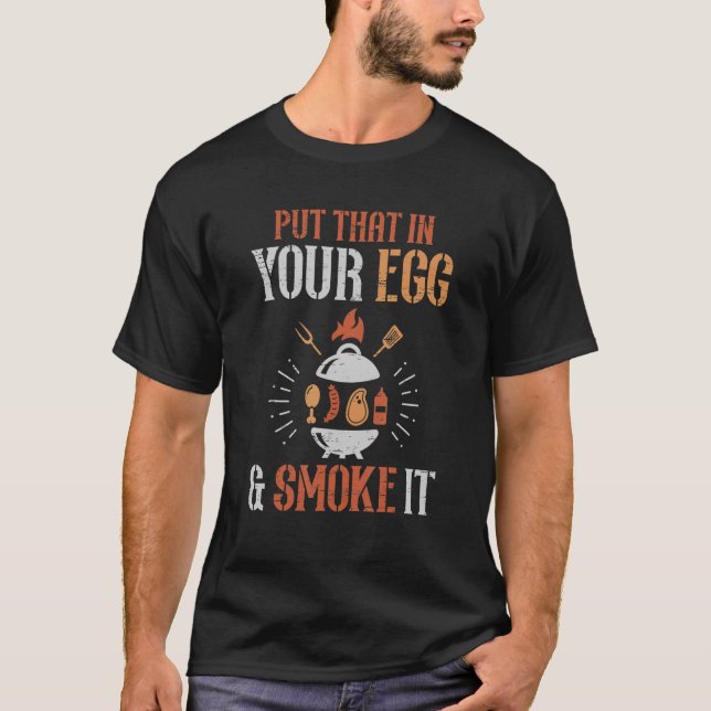 Barbecue Grill Griller Grillfather_1 T-Shirt (Front)