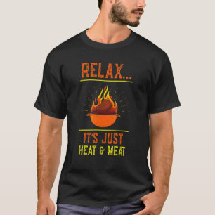 Barbecue Grill Griller Grillfather T-Shirt