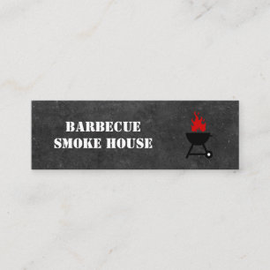Barbecue Grill / Slate Mini Business Card