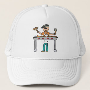 Barbecue Grillmaster BBQ Trucker Hat