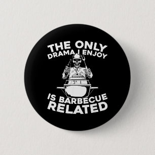 Barbecue Grillmaster Grilling - Grill BBQ 2 6 Cm Round Badge