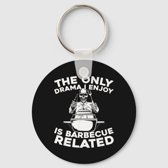 Barbecue Grillmaster Grilling - Grill BBQ 2 Key Ring (Front)