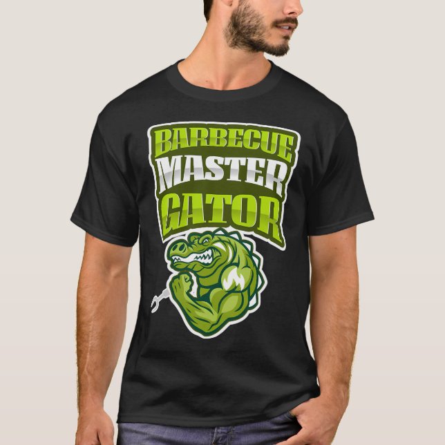 Barbecue Master Gator T-Shirt (Front)