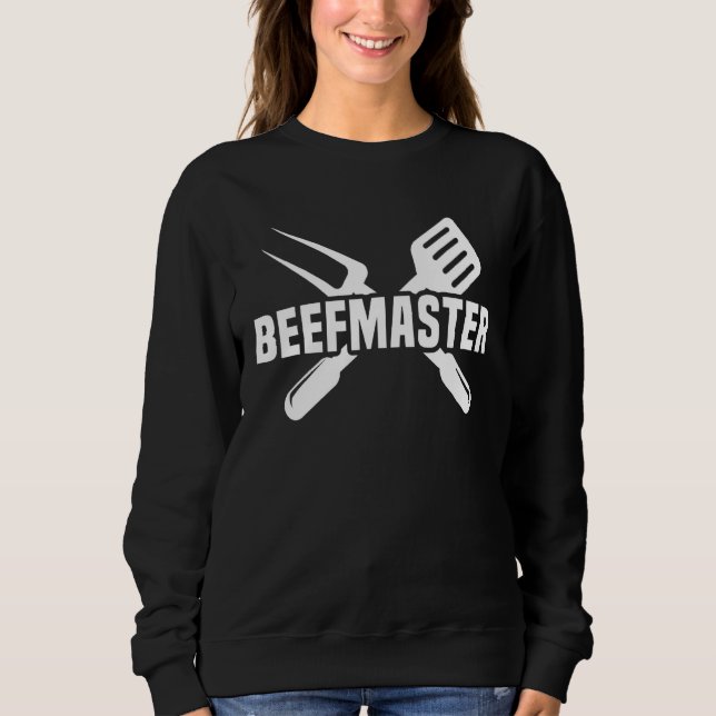 Barbecue Men Kettle Barbecue Cutlery Barbecue Acce Sweatshirt (Front)