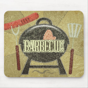 Barbecue Menu Mouse Pad