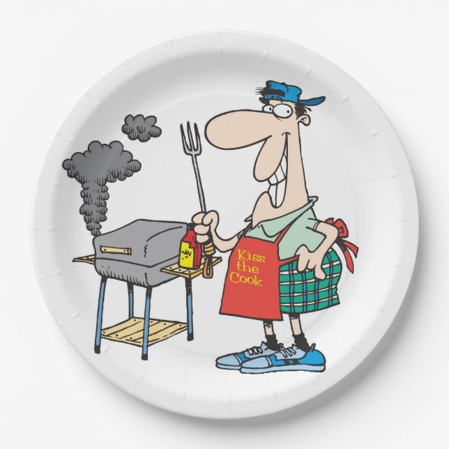 Barbecue Paper Plates (Front)