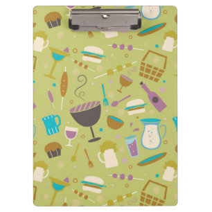 Barbecue Pattern Clipboard