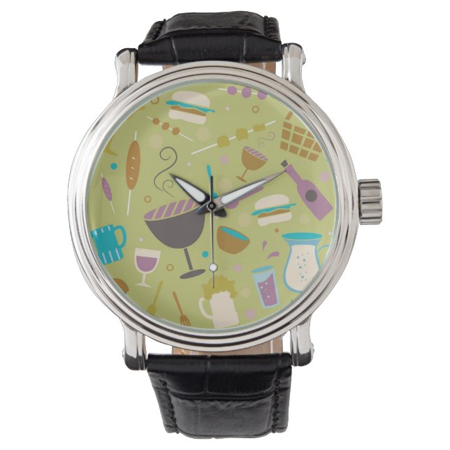 Barbecue Pattern Watch (Front)