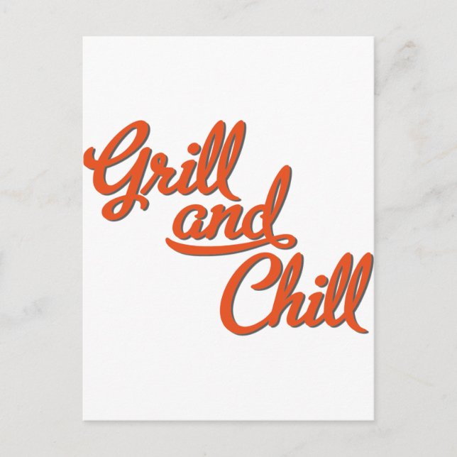 barbecue postcard (Front)