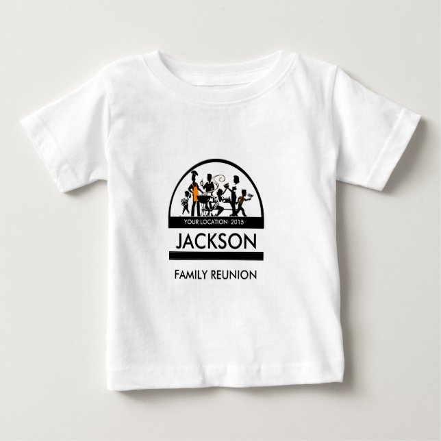 Barbecue - Reunion (Group Silhoutte) Baby T-Shirt (Front)