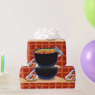 Barbecue Serving Food Wrapping Paper