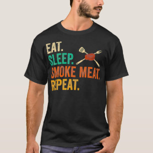 Barbecue Smoke Meat BBQ  T-Shirt