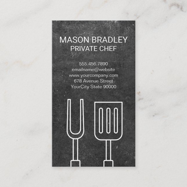Barbecue Tools Business Card (Front)