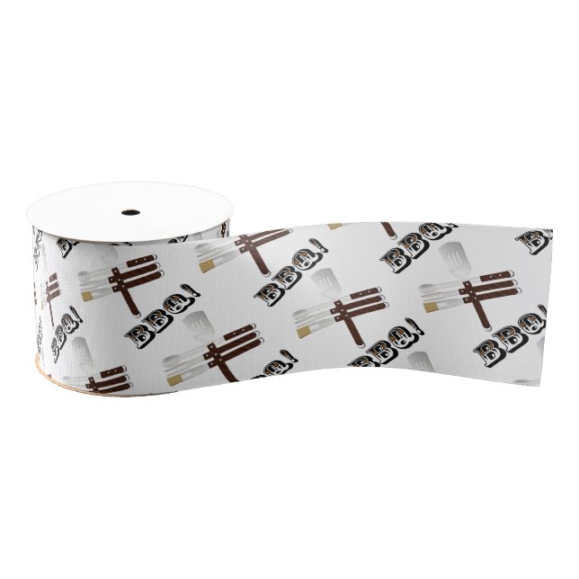 Barbecue Tools Grosgrain Ribbon (Spool)