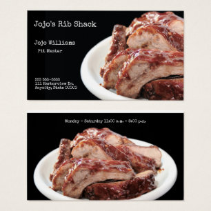 Barbecued baby back ribs