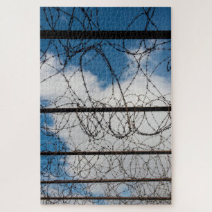Barbed Wire Fence Jigsaw Puzzle