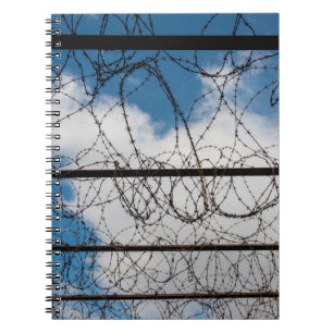 Barbed Wire Fence Notebook