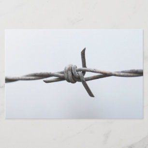 Barbed wire flyer