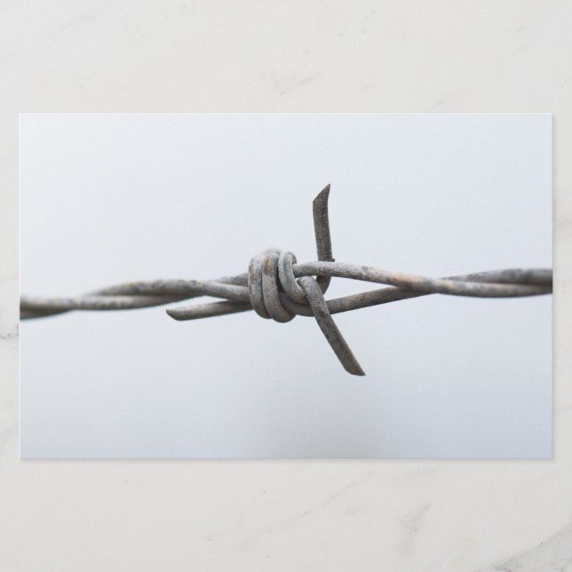 Barbed wire flyer (Front)