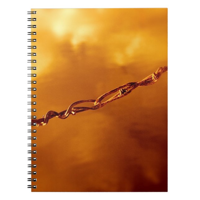 Barbed Wire Fugue Notebook (Front)