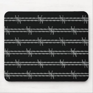 Barbed Wire Mouse Pad