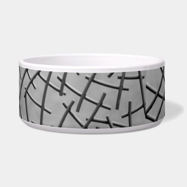 Barbed Wire Pet Bowl (Front)