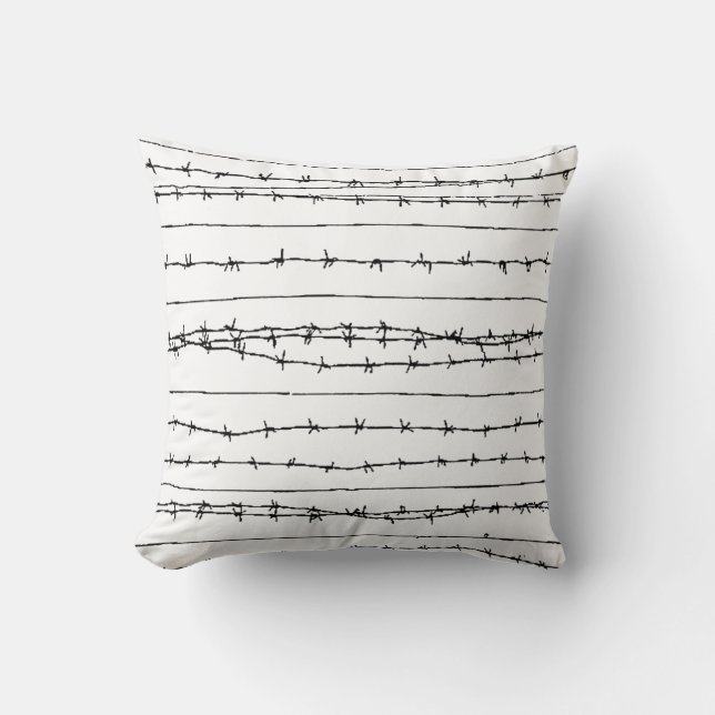 Barbed wire pillow (Front)