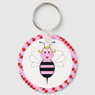 BarBee Bumble Bee Keychain