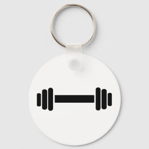 Barbell - Bodybuilding Key Ring