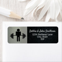 Barbell Workout Gym Trainer Return Address